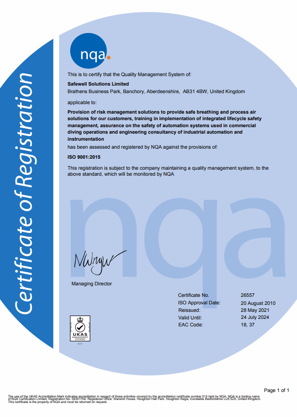 NQA Cert